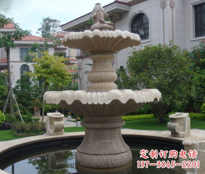 昆明别墅景观欧式喷泉石雕 (3)