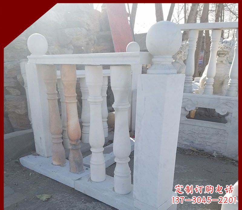 昆明精美石雕栏杆,点缀您的别墅