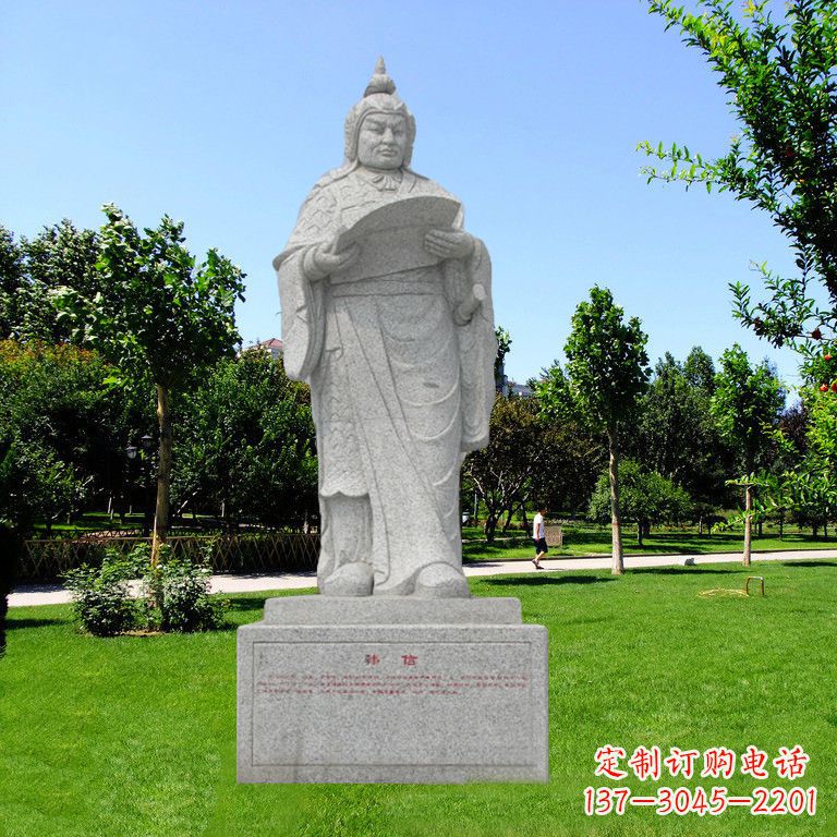 昆明韩信石雕—传承古代文明的象征