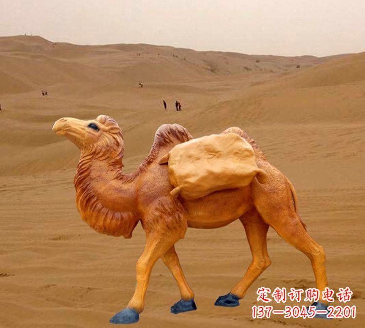 昆明玻璃钢仿真骆驼