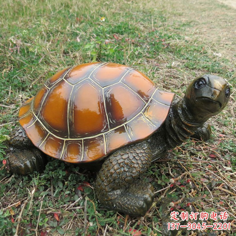 昆明玻璃钢制乌龟雕塑——艺术的精美呈现