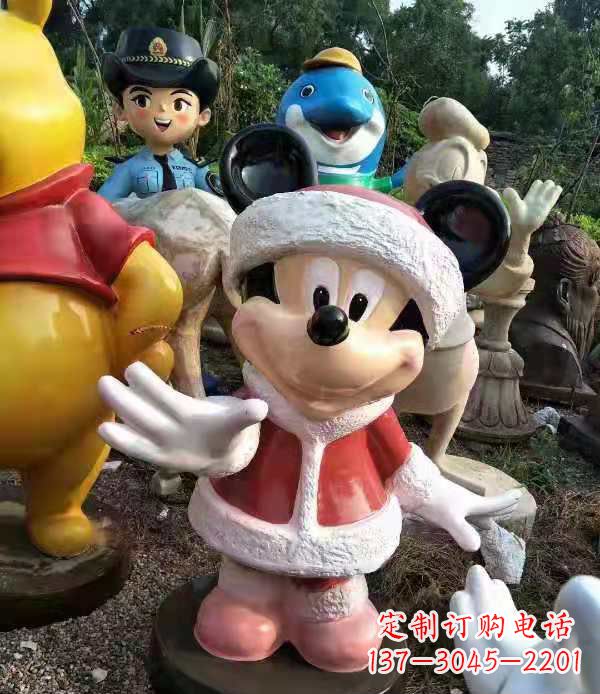 昆明玻璃钢制米老鼠雕塑