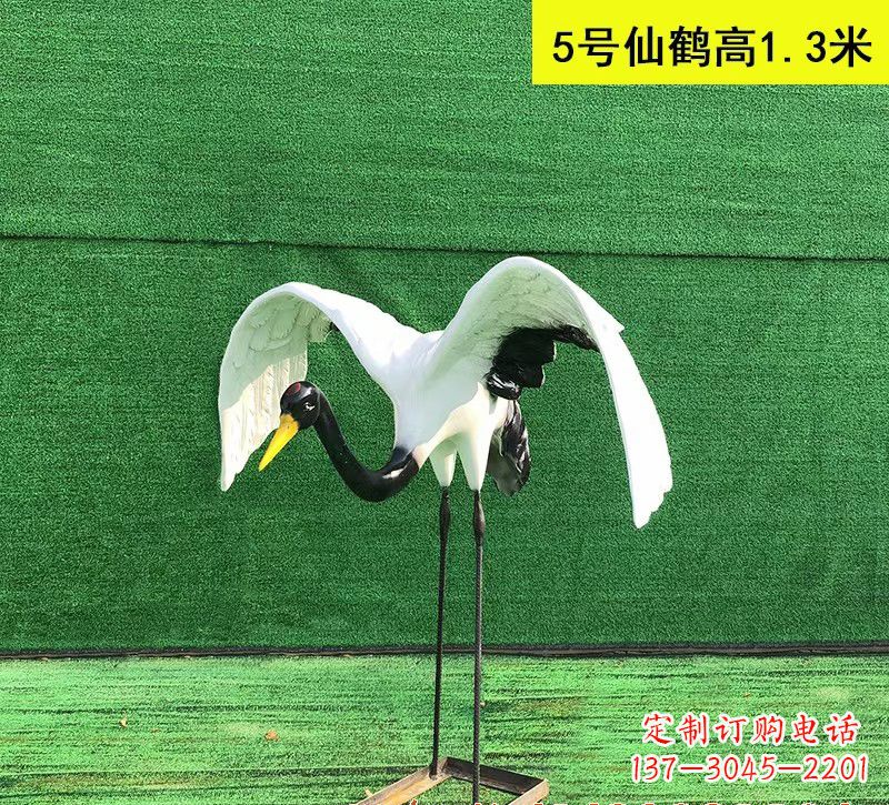 昆明仙鹤雕塑经典之美