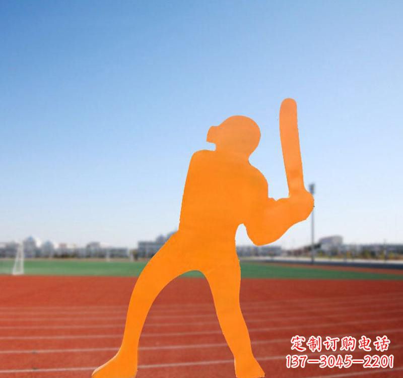 昆明棒球运动人物雕塑传承棒球精神
