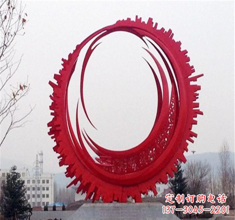 昆明不锈钢齿轮雕塑令人惊叹的精细艺术