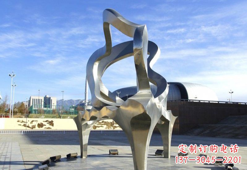 昆明不锈钢钢琴雕塑
