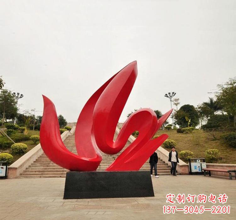 昆明不锈钢火苗雕塑艺术之灵感