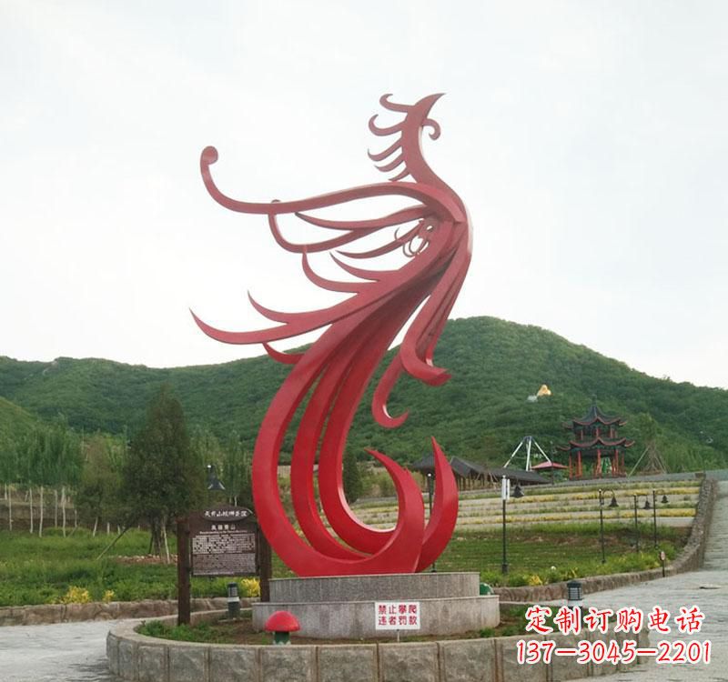 昆明不锈钢凤凰展现古老文明的传承