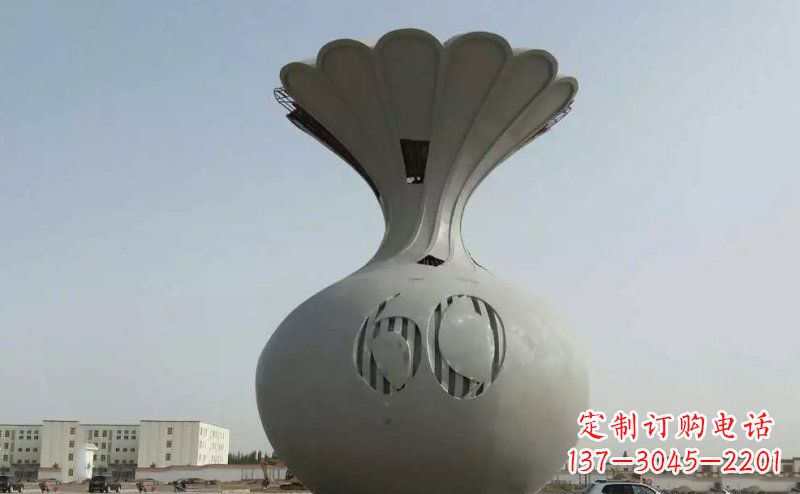 昆明不锈钢花篮雕塑精美绝伦