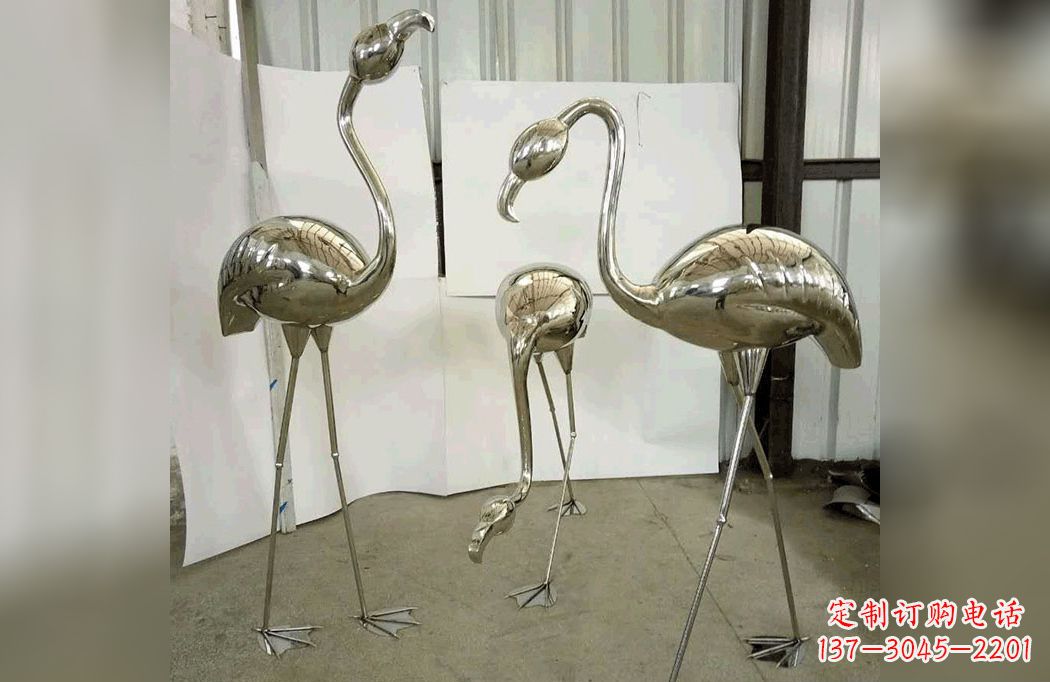 昆明不锈钢火烈鸟——雕塑之美