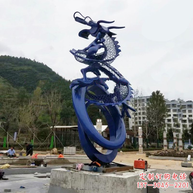 昆明不锈钢动物雕塑——点缀公园园林