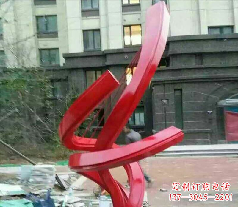 昆明不锈钢螺旋飘带