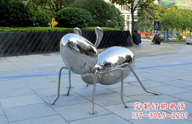 昆明不锈钢蚂蚁雕塑艺术的传承与精美