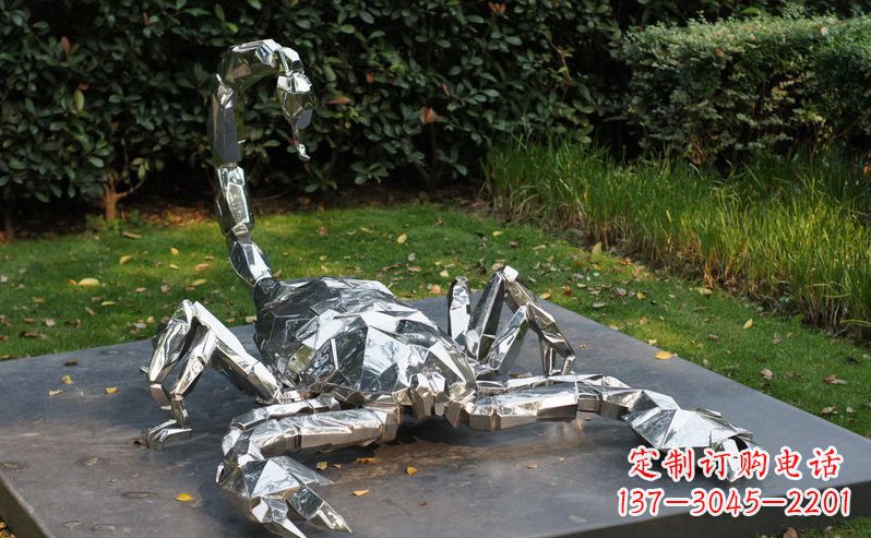 昆明不锈钢蝎子雕塑