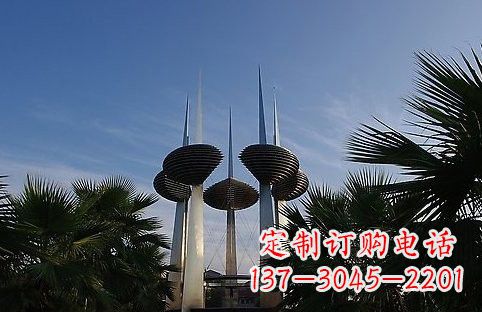 昆明不锈钢避雷针雕塑精致静谧的安全保护