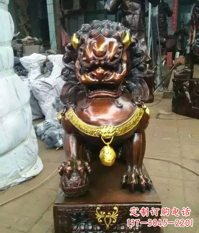 昆明狮子铜雕——一件传承着历史沉淀的艺术品