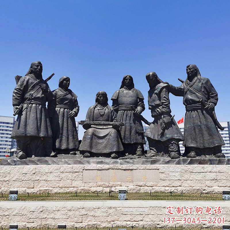 昆明草原母亲——传承爱的雕塑
