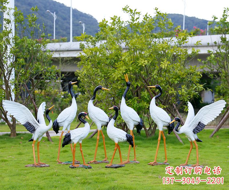 昆明仙鹤雕塑传承中国文化精髓