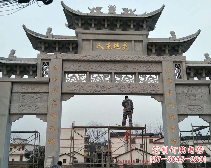 昆明牌坊雕塑