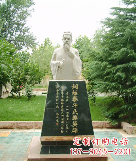 昆明古代名人雕塑,荟萃中国文化