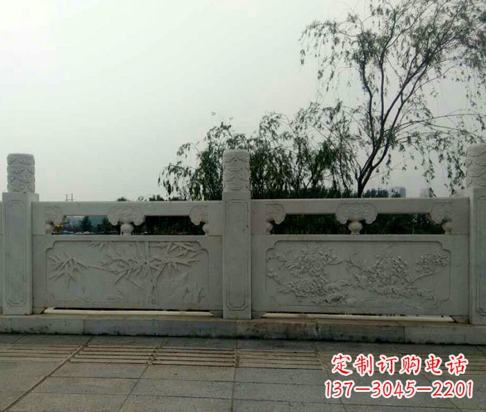昆明大理石景区栏板石雕 (3)