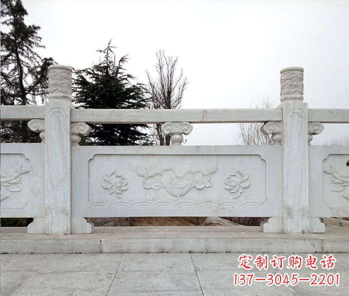 昆明大理石景区栏板石雕_2