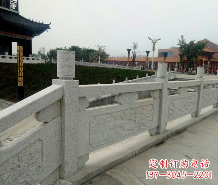昆明大理石景区栏板石雕_1