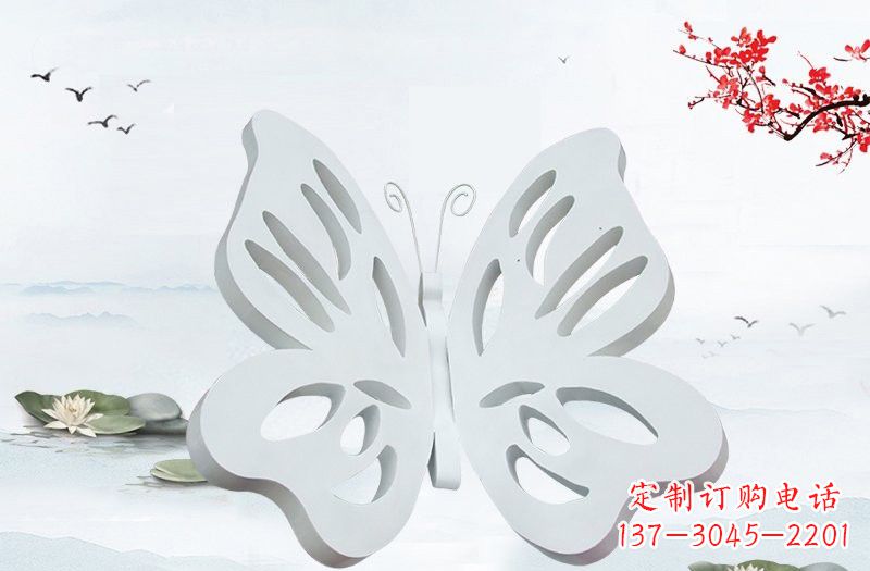 昆明高级大理石镂空蝴蝶雕塑