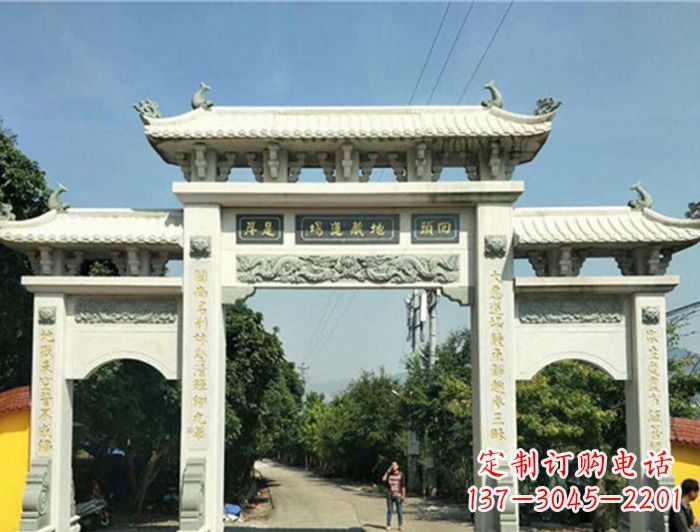 昆明大理石牌坊雕塑
