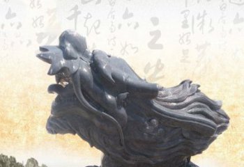 昆明新潮大理石龙头雕塑