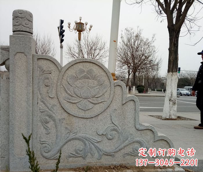 昆明仿古护城河石栏板