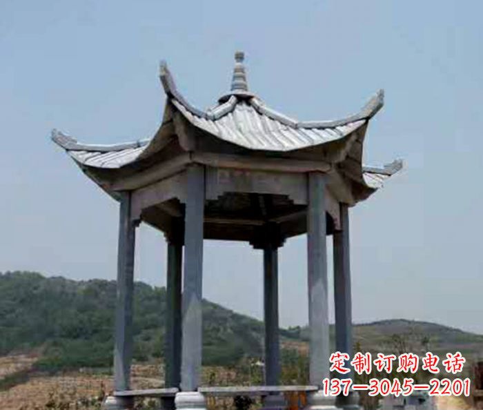 昆明仿古石雕凉亭