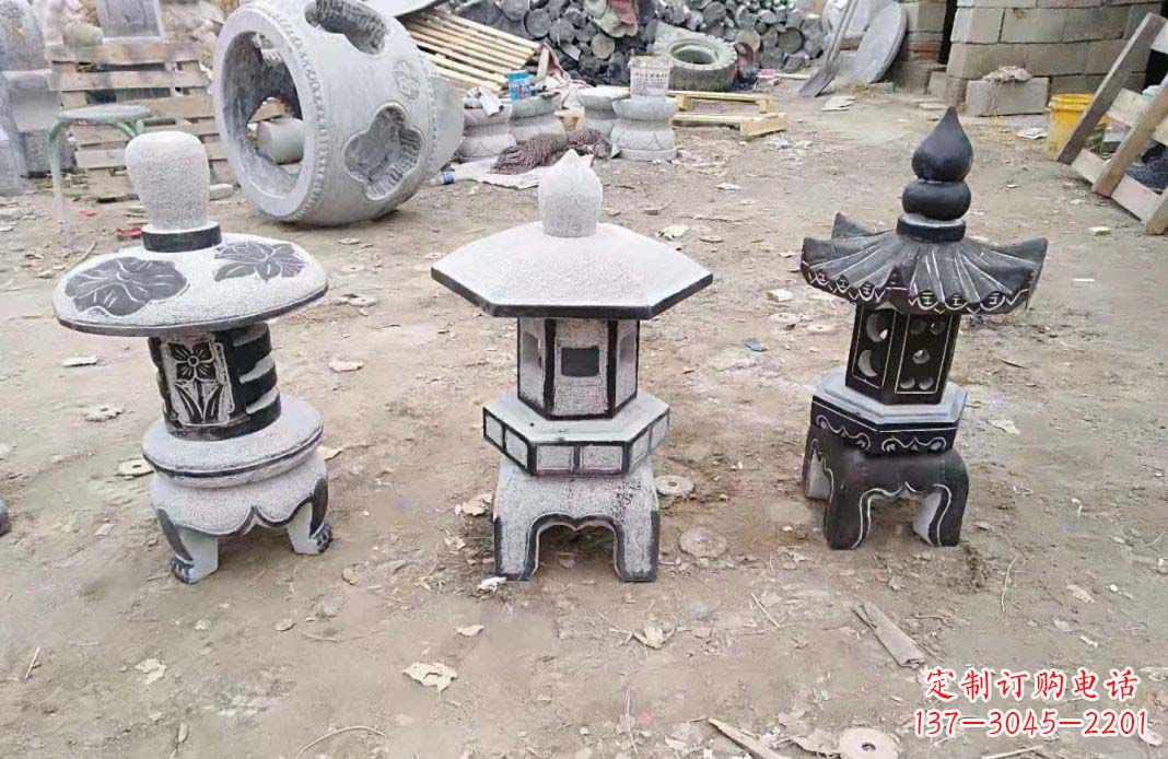 昆明仿古石灯雕塑