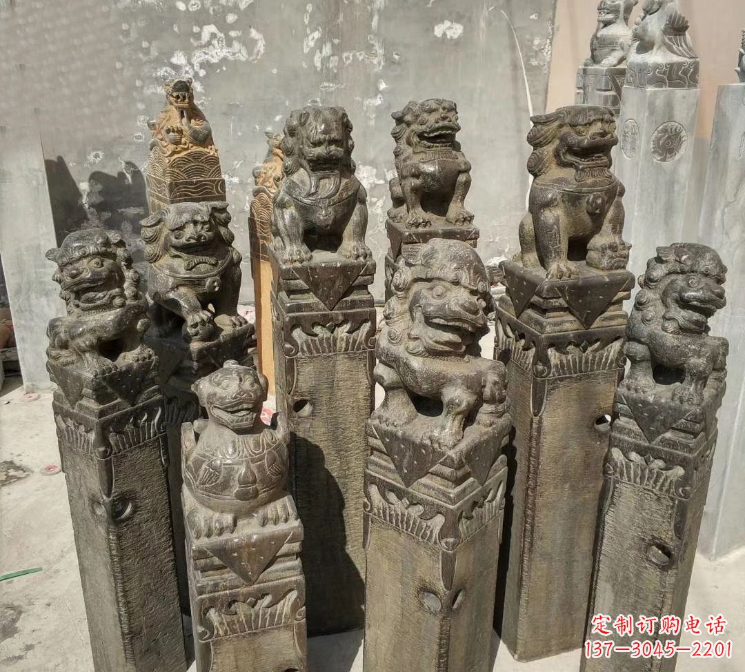 昆明仿古马雕塑,高端定制艺术石雕