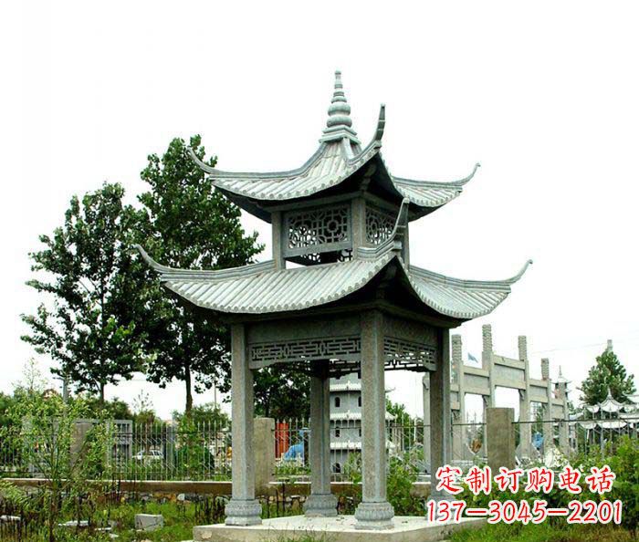 昆明中领雕塑凉亭雕塑雕刻精美，展示经典