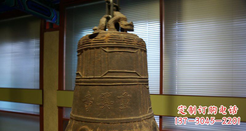 昆明仿古铜钟寺庙铜雕