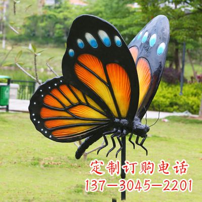 昆明黄色蝴蝶雕塑