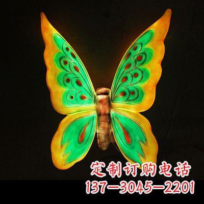 昆明闪耀蝴蝶,精致灯光雕塑