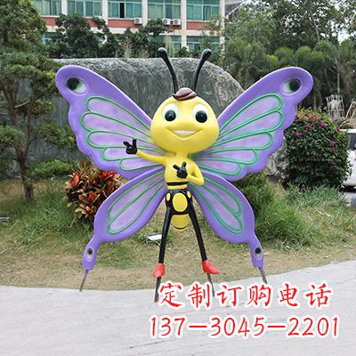 昆明仿真蝴蝶雕塑,精致多彩、灵动优雅