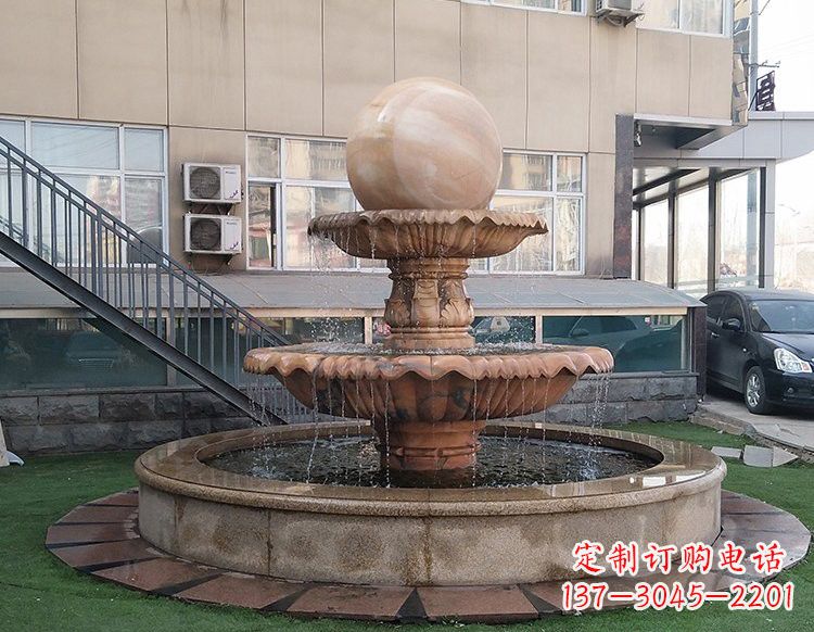 昆明独特的风水球石雕