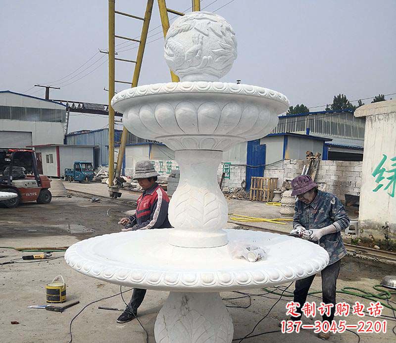 昆明风水球喷泉石雕塑