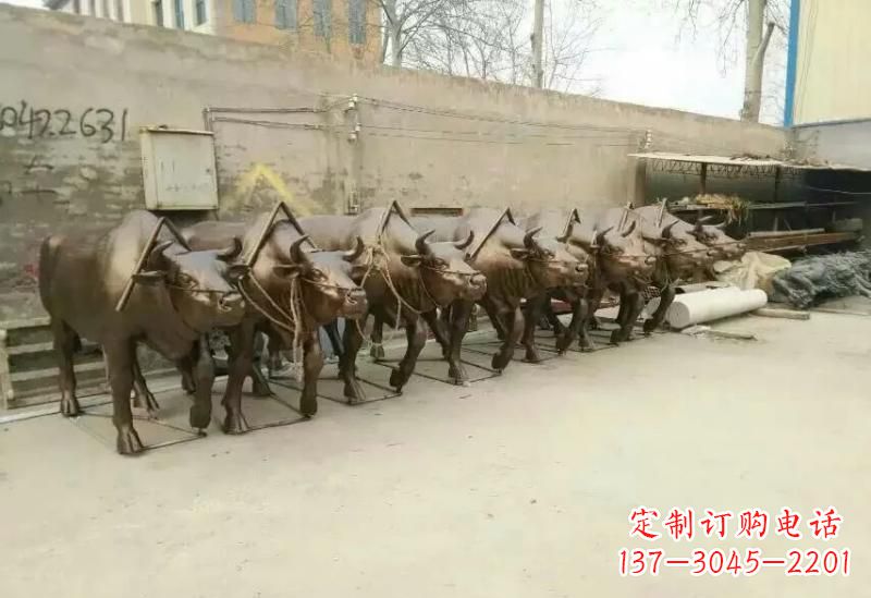 昆明耕牛雕塑