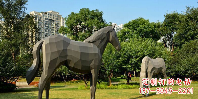 昆明产品名称不锈钢动物抽象雕塑