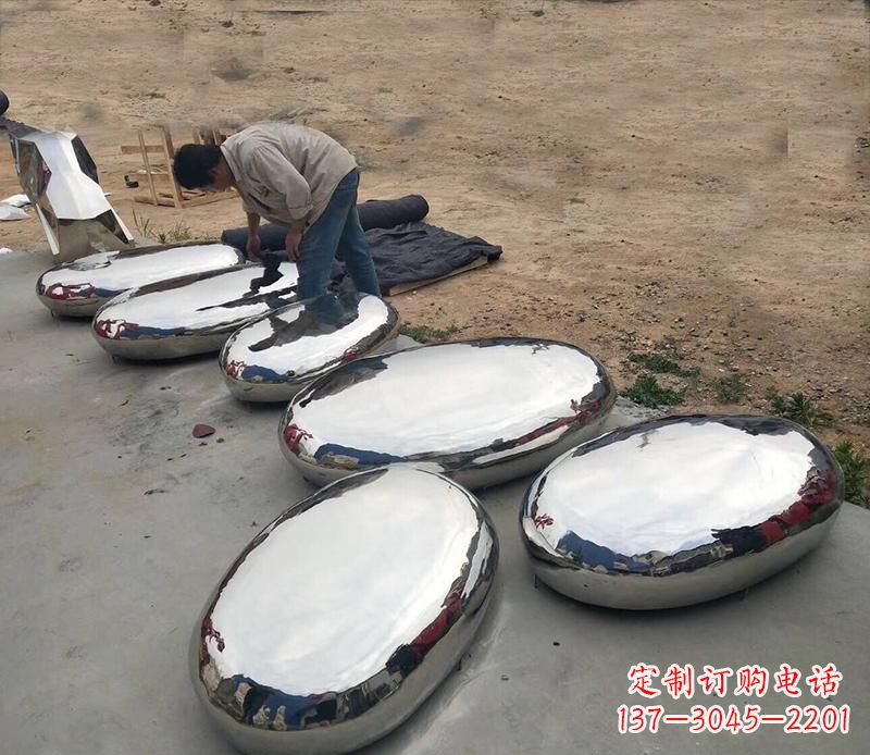 昆明中领雕塑水滴形艺术雕塑
