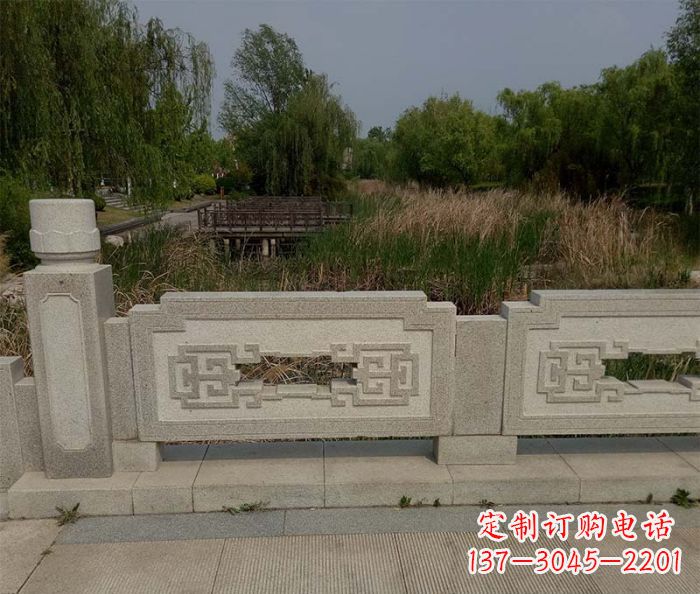 昆明优雅大气的公园栏板雕塑