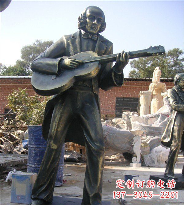 昆明高端精致吉他雕塑