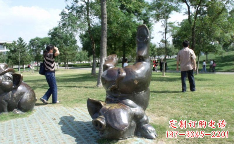 昆明产品名称中领雕塑铜质动物雕塑