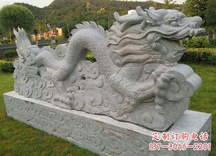 昆明中领雕塑-精美古典仿古龙雕塑
