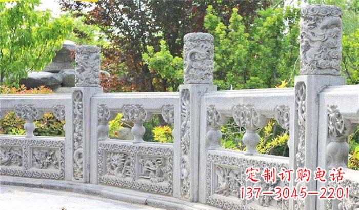 昆明公园仿古石栏板雕塑