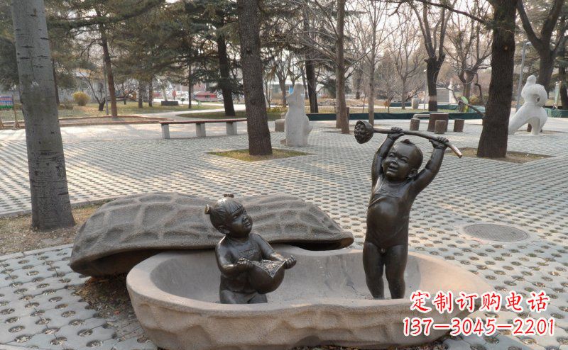 昆明花生娃娃艺术雕塑